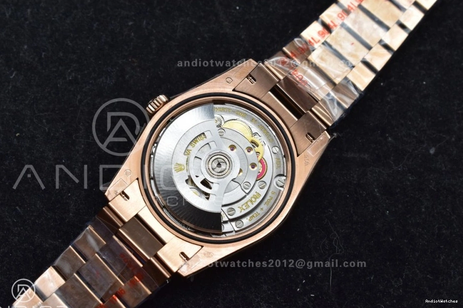 DayDate (Gain Edition Popular 36 President Dial Grey Steel Roman 673 904L V5 Best vr3255 Weight) QF Bracelet on RG 0114